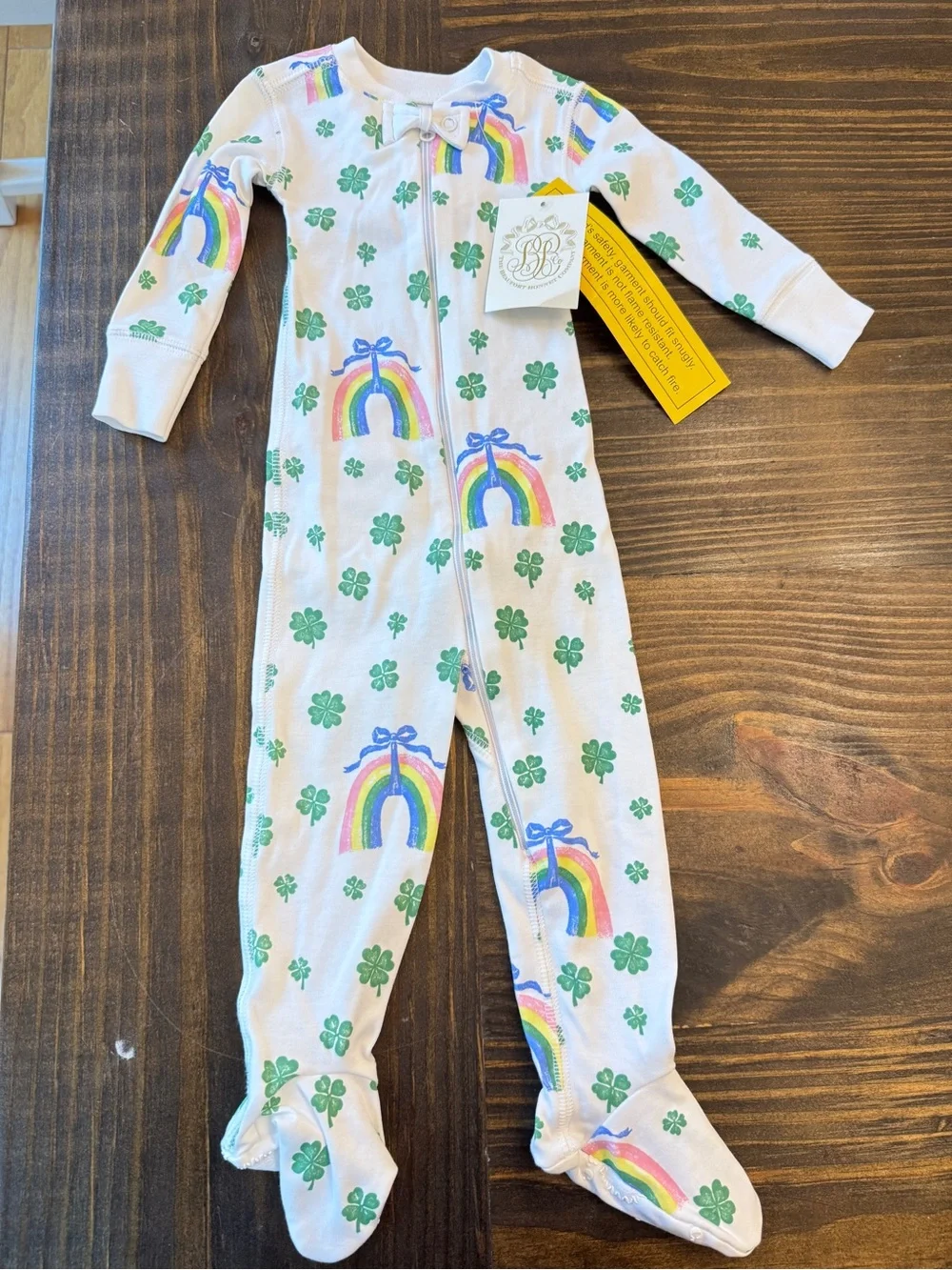 The Beaufort Bonnet Company Noelle Footie Lucky Charms